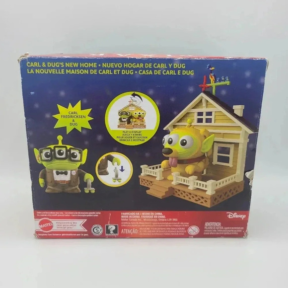 Disney Pixar Mattel Alien Remix Carl & Dug's New Home Action Figures Play Set - Picture 7 of 16